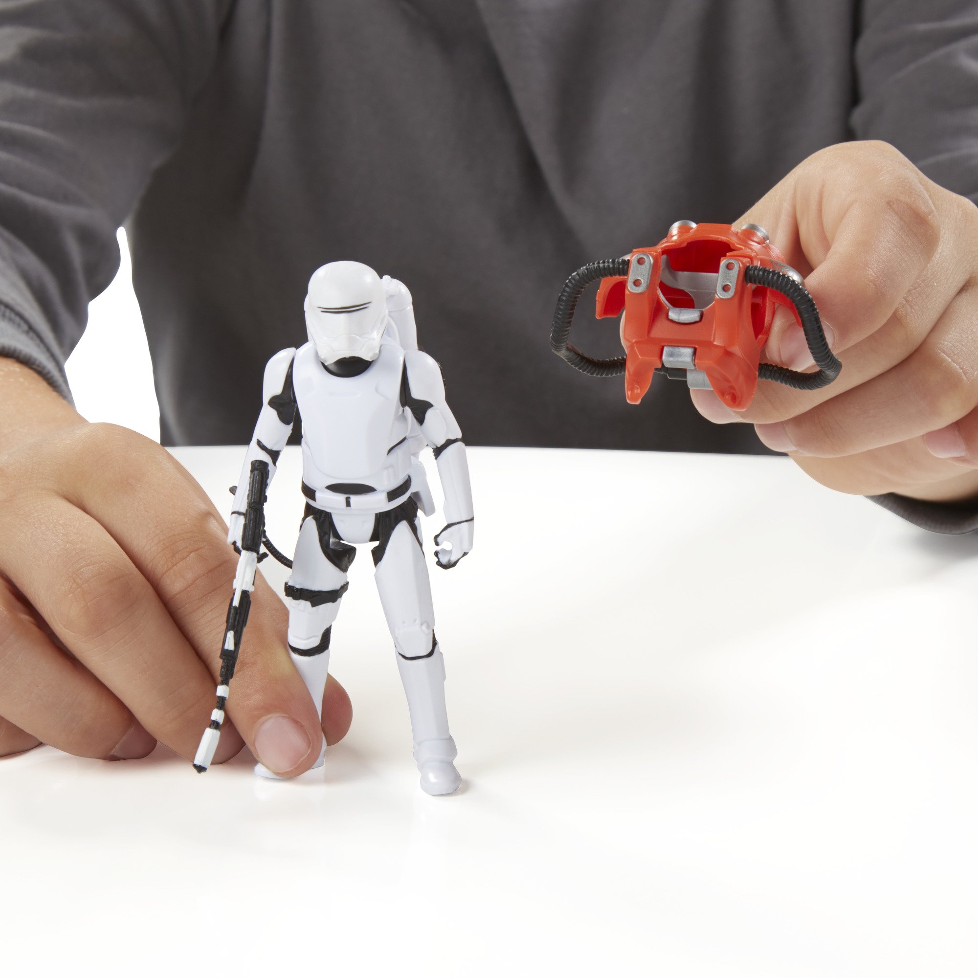 Amazon.com: Star Wars Villain Trooper, Red | Star Wars The Force